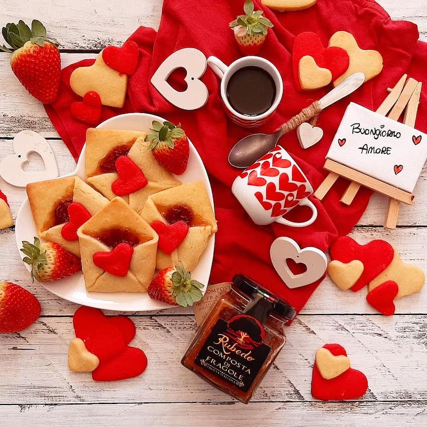 composizione composta fragole ricetta