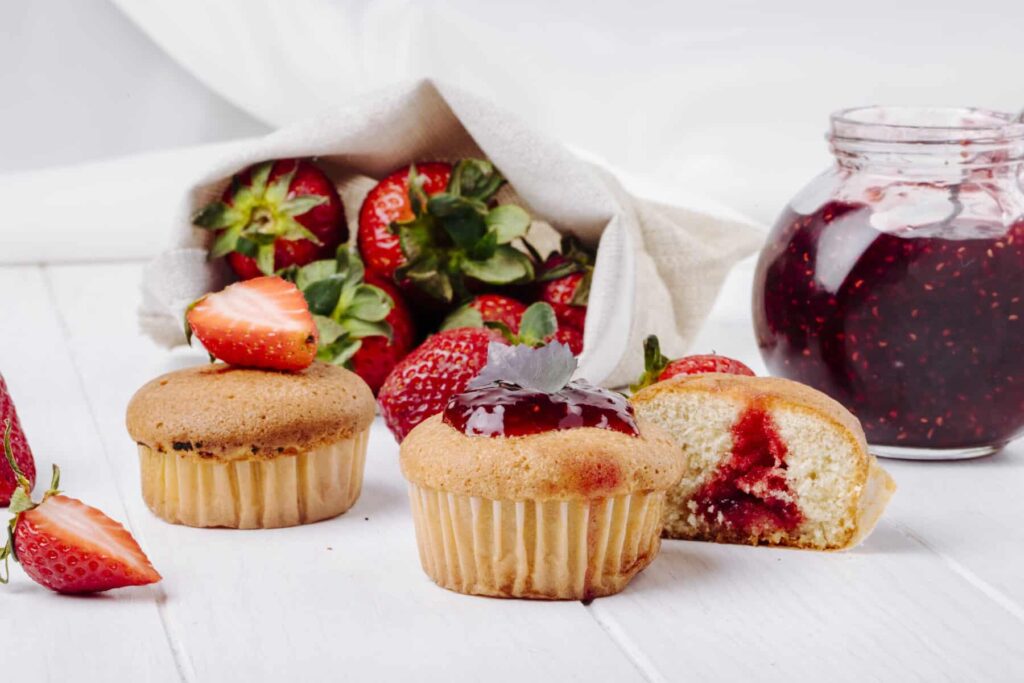 muffin marmellata