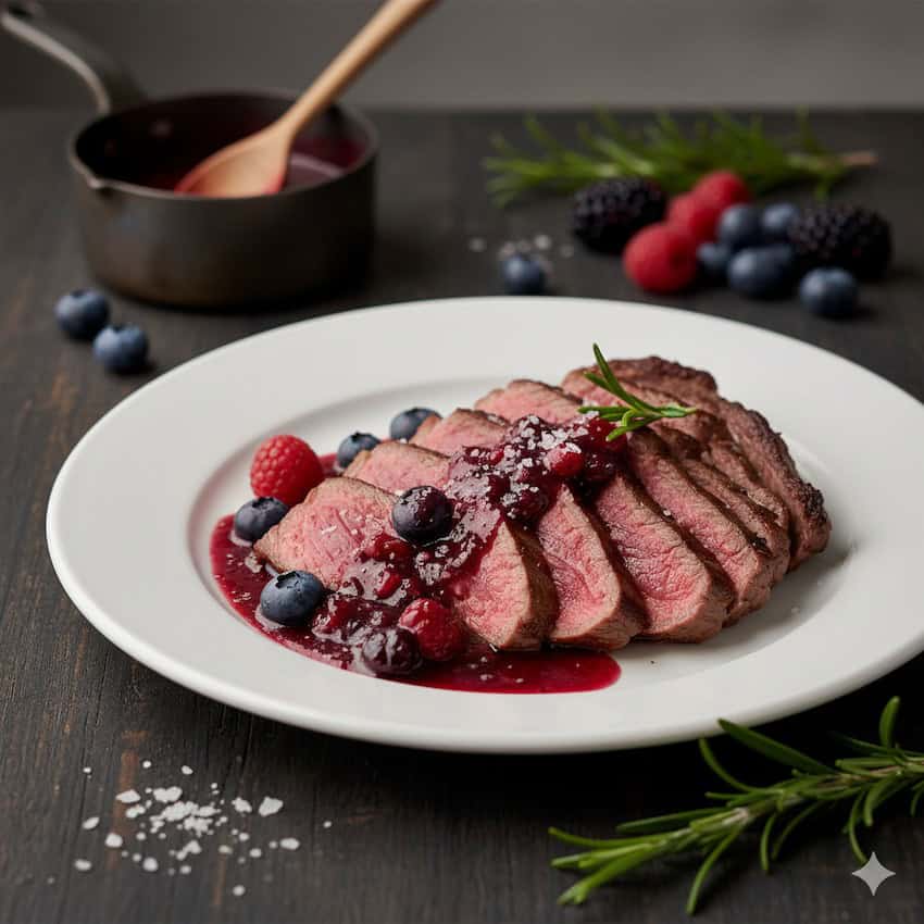 tagliata composta frutti bosco