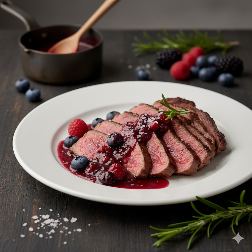 tagliata composta frutti bosco