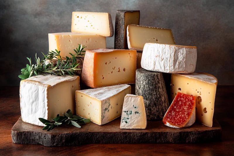 Selezione di formaggi